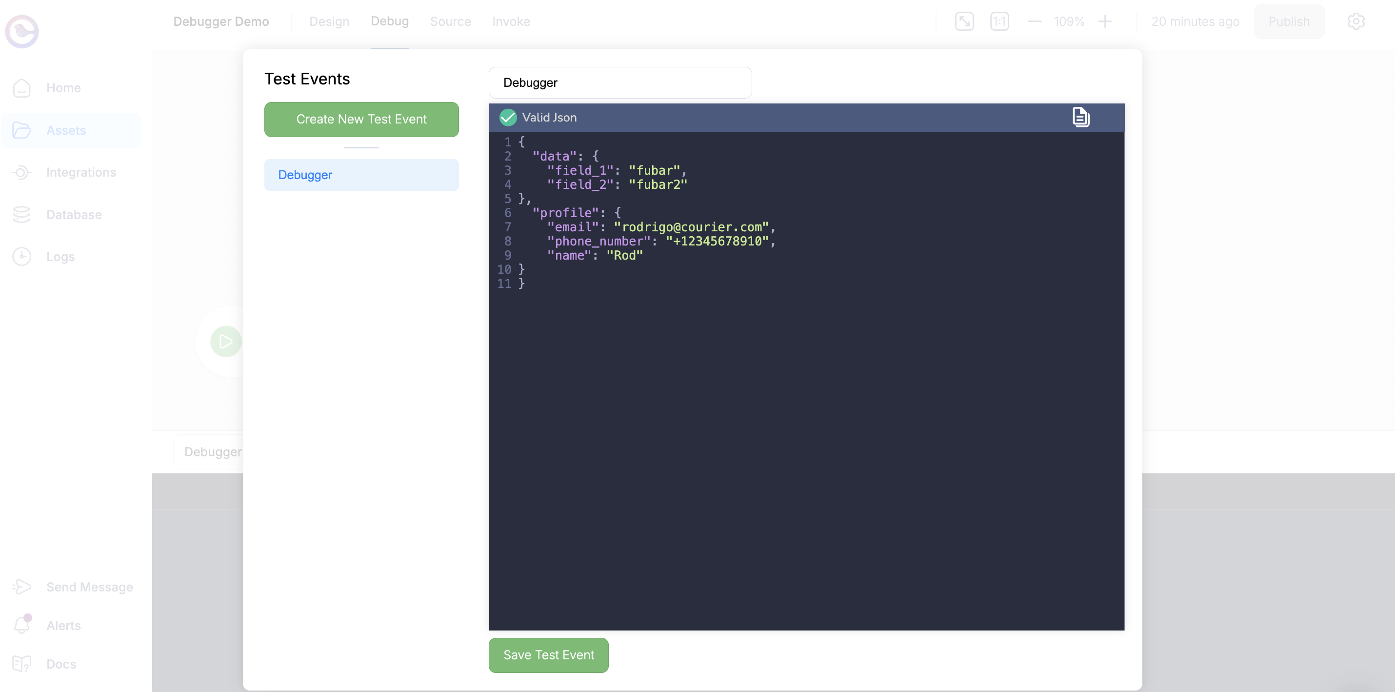 Automation Test Event