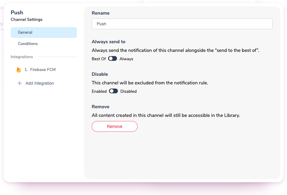 General Template Settings