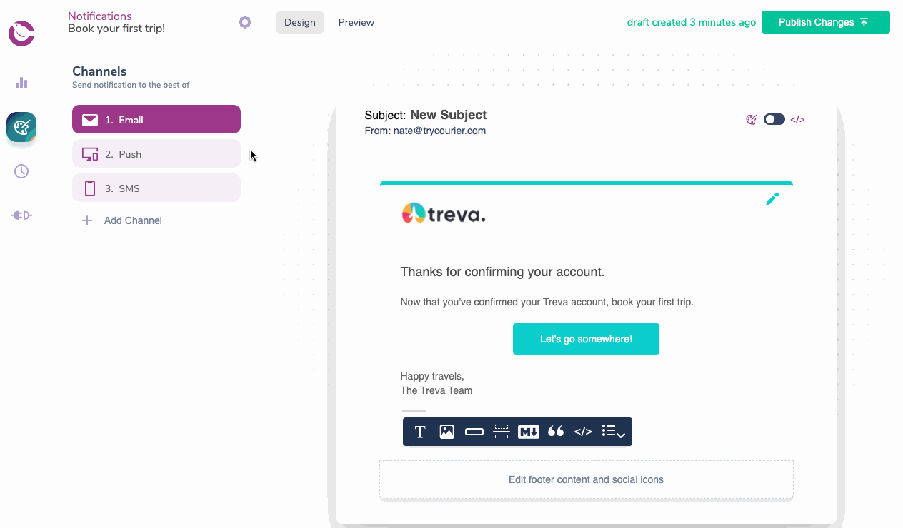 Publish Your Changes