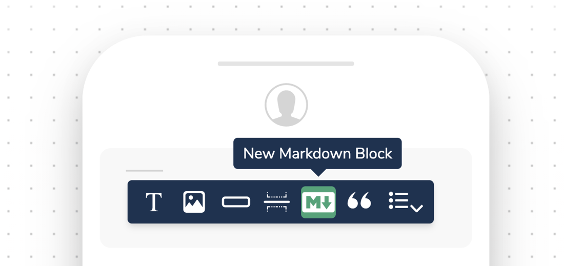 Markdown Blocks - Courier