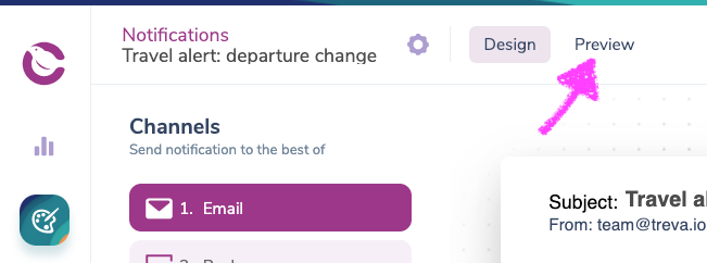 Notification Preview