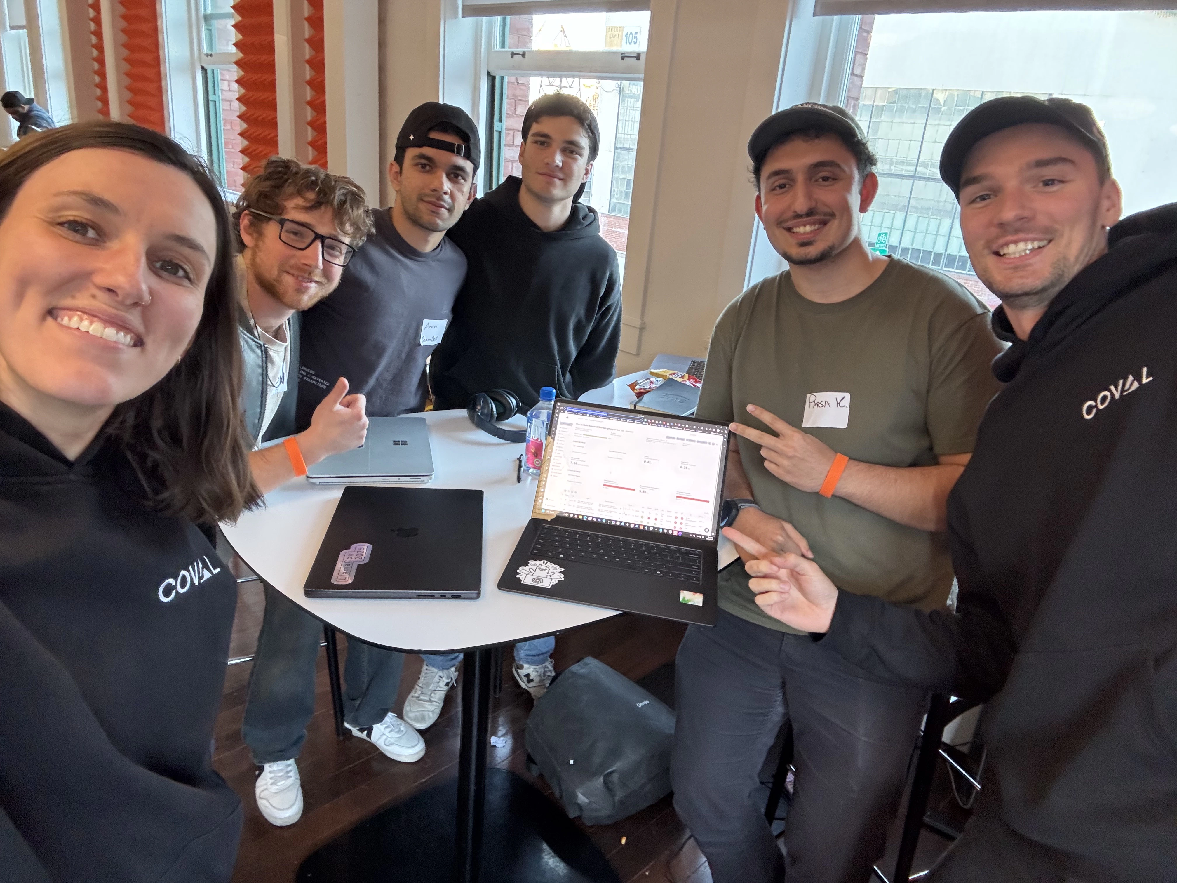 Hackathon networking