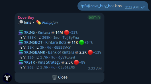 Pump.fun Search