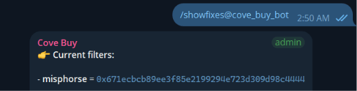 Show Fixes