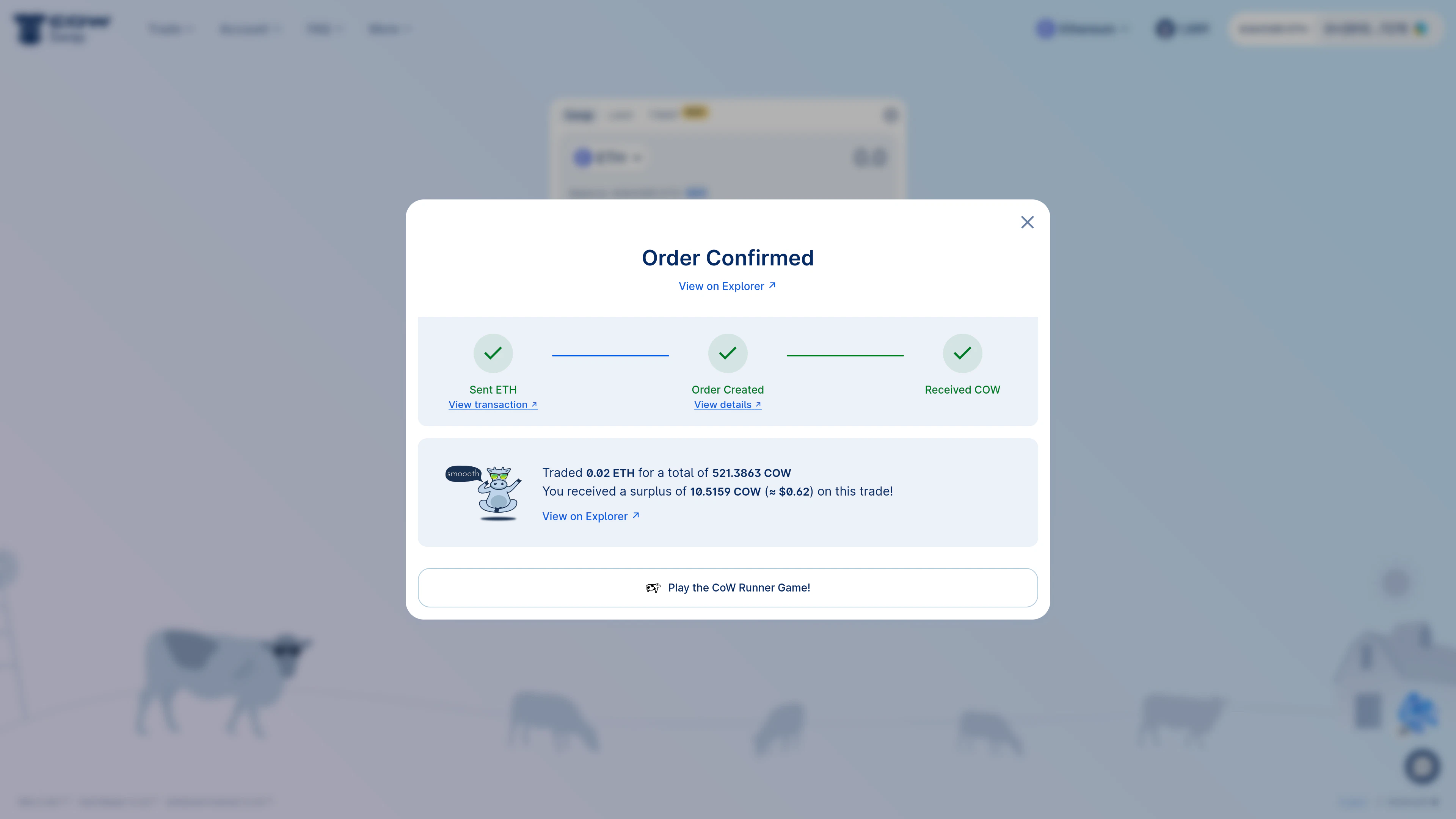 Eth-flow Transaction