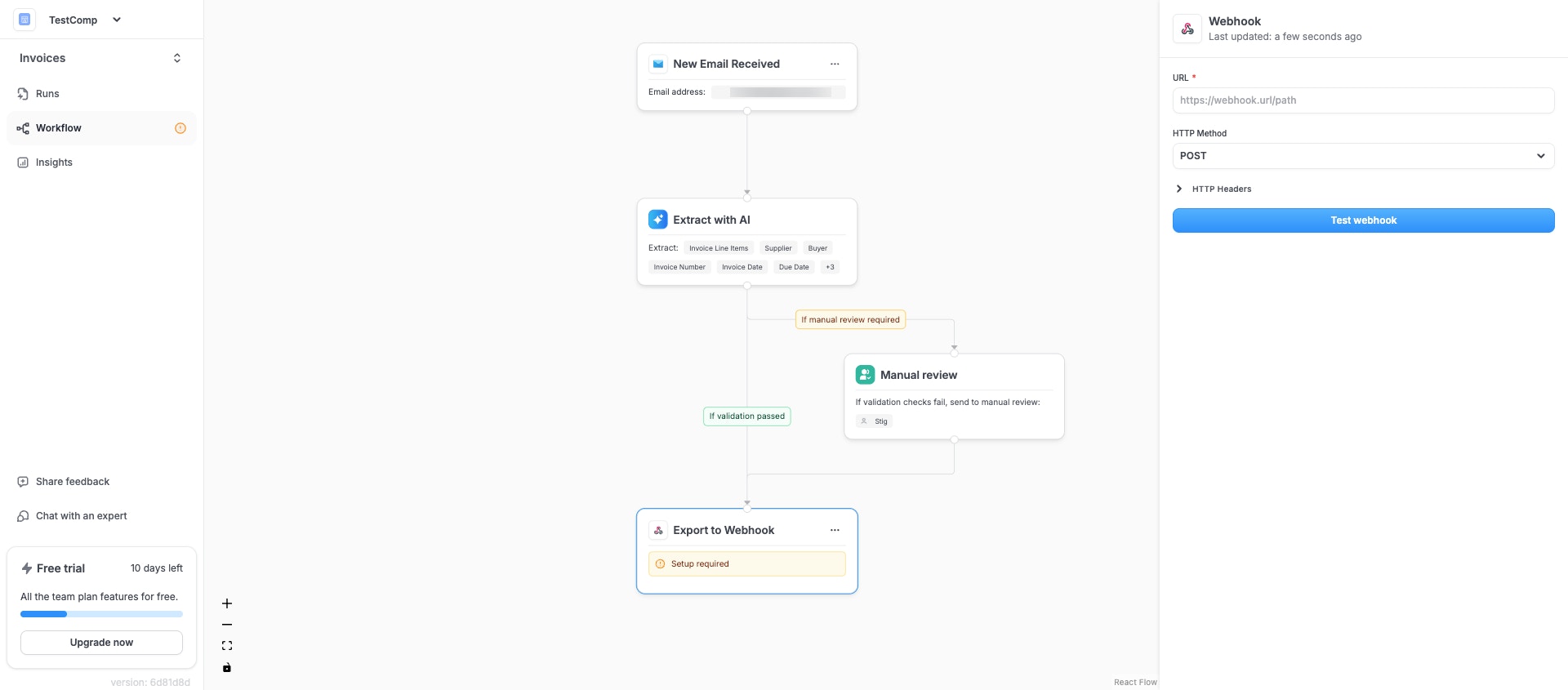 Webhook Step1 Web