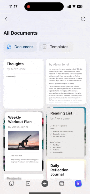 Swipe to delete gesture on iOS