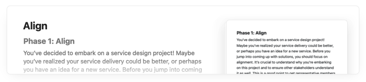 Simple card with no background