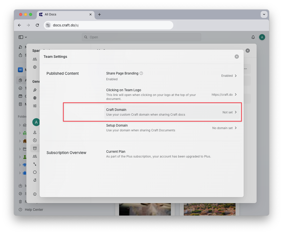 Craft domain customization complete