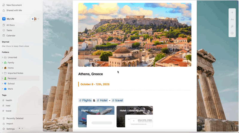 使用斜線表示的子標籤