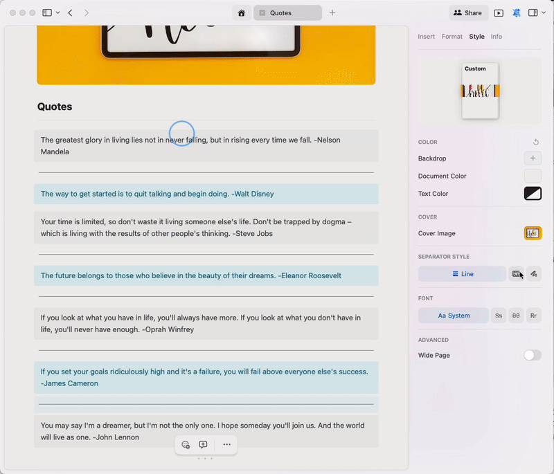 Estilizando fitas Washi