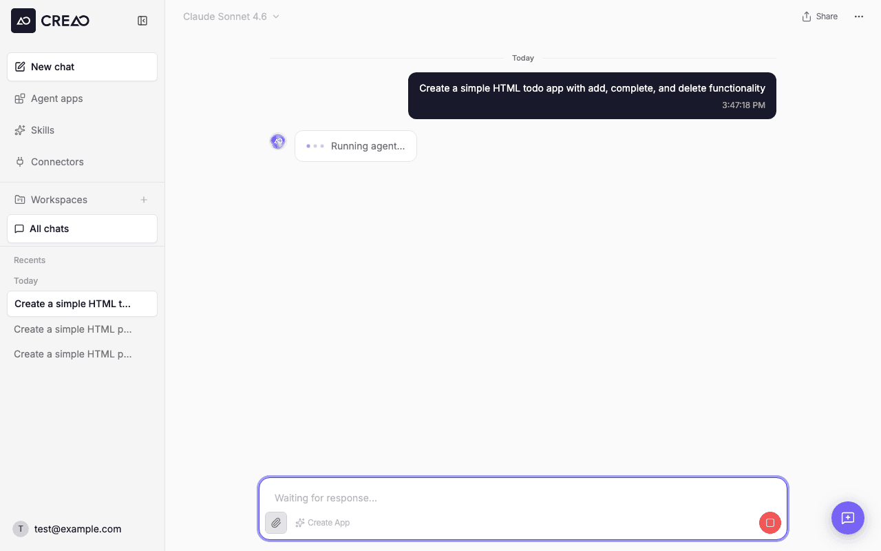 Quickstart - CREAO Documentation