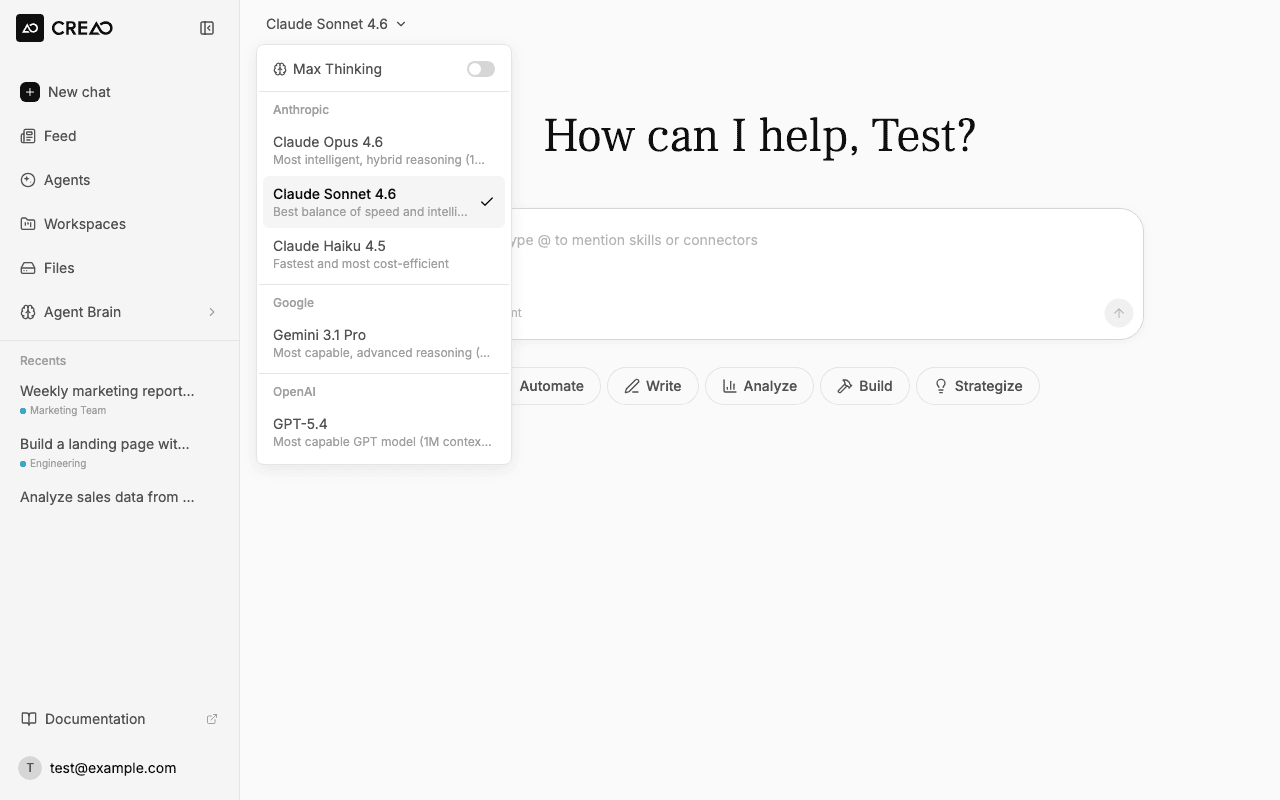 Chat - CREAO Documentation