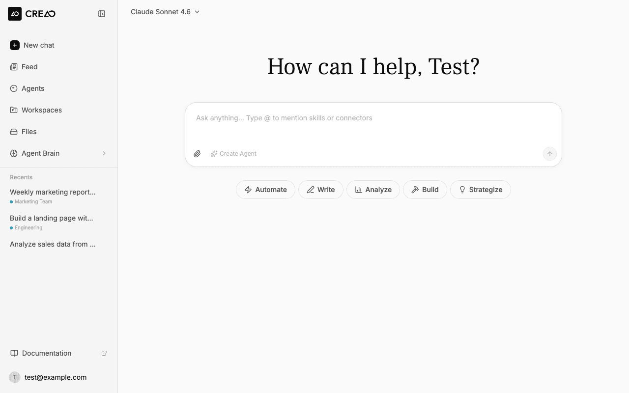Chat - CREAO Documentation