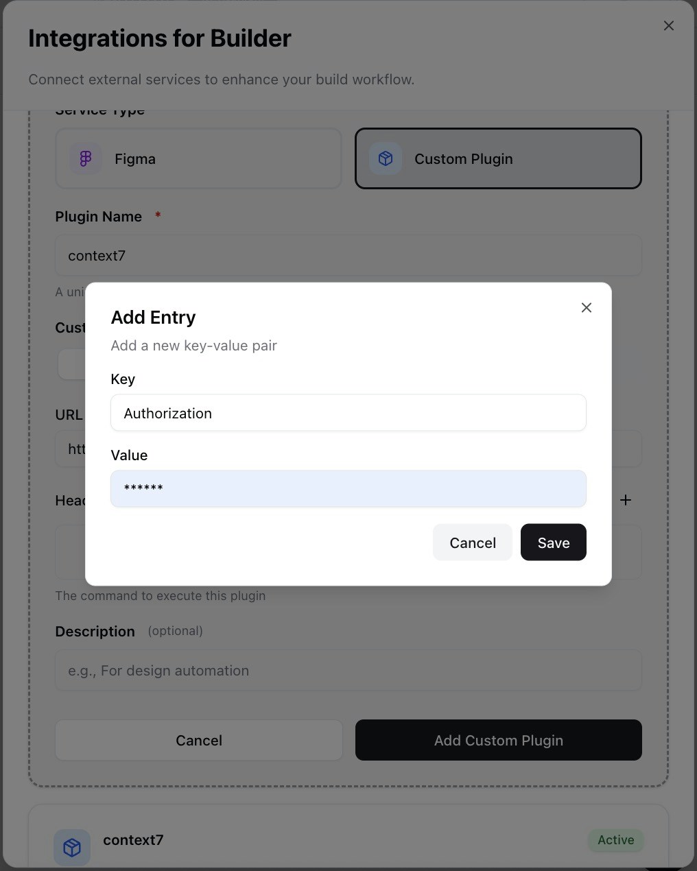 Header Configuration