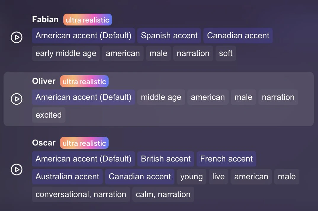accents