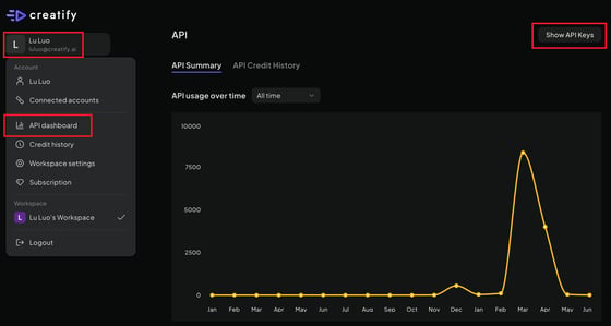 Snapshot Api Quickstart - Creatify.ai