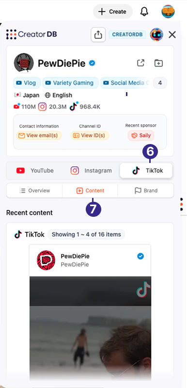 CreatorDB Chrome Extension Group 49