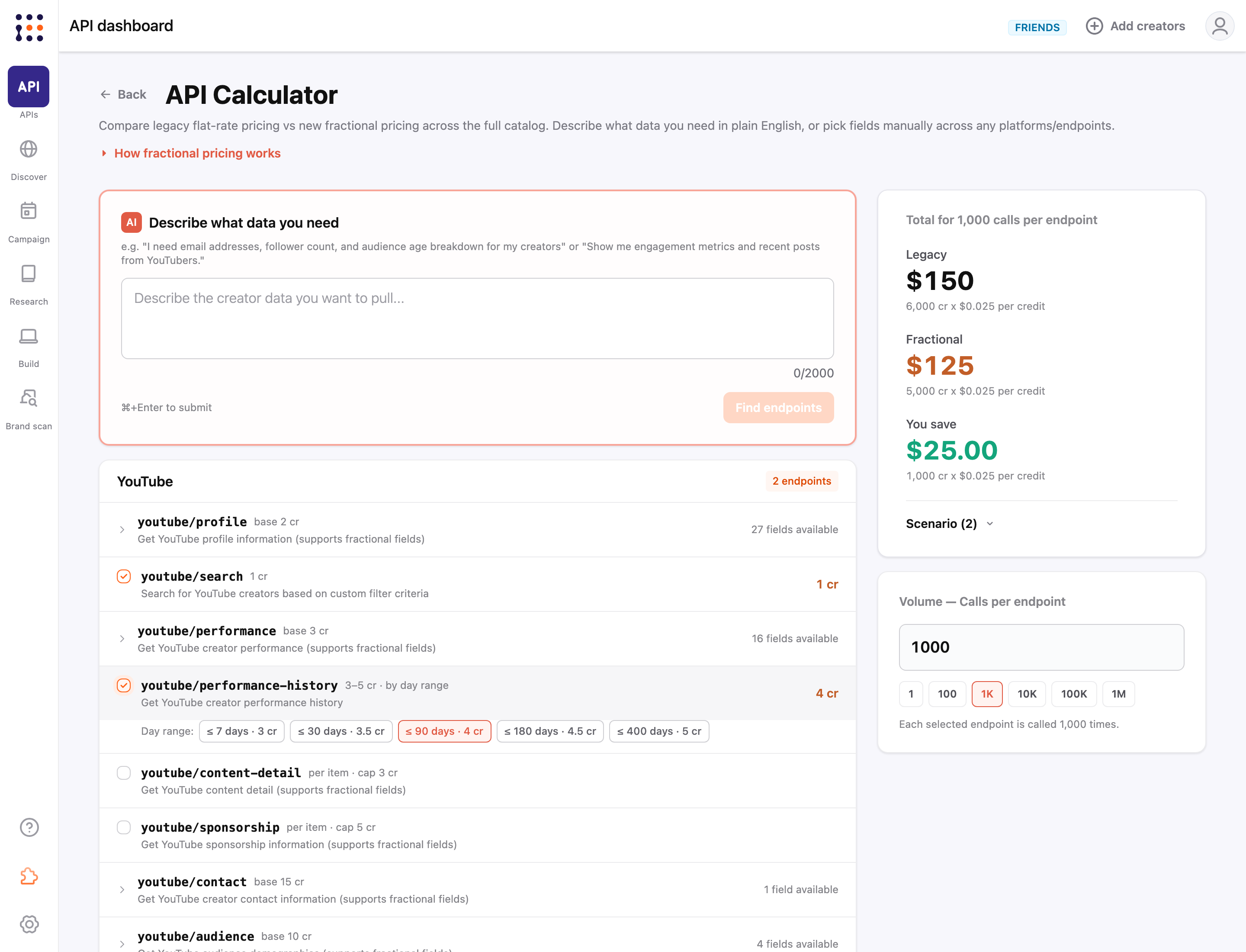 API Calculator