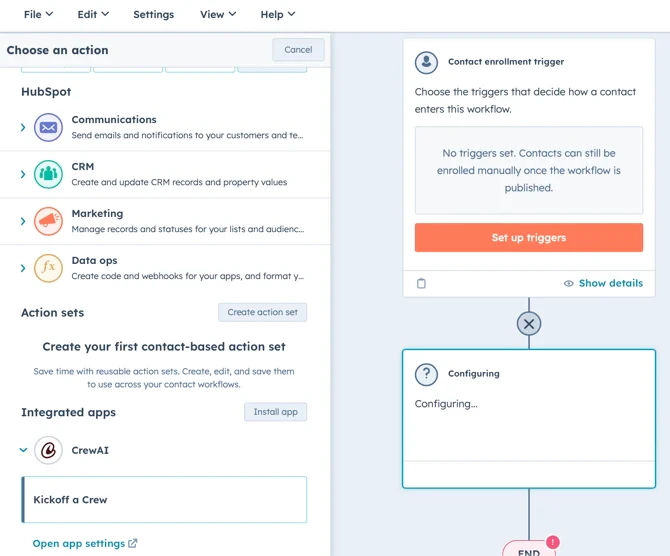 HubSpot Workflow 1
