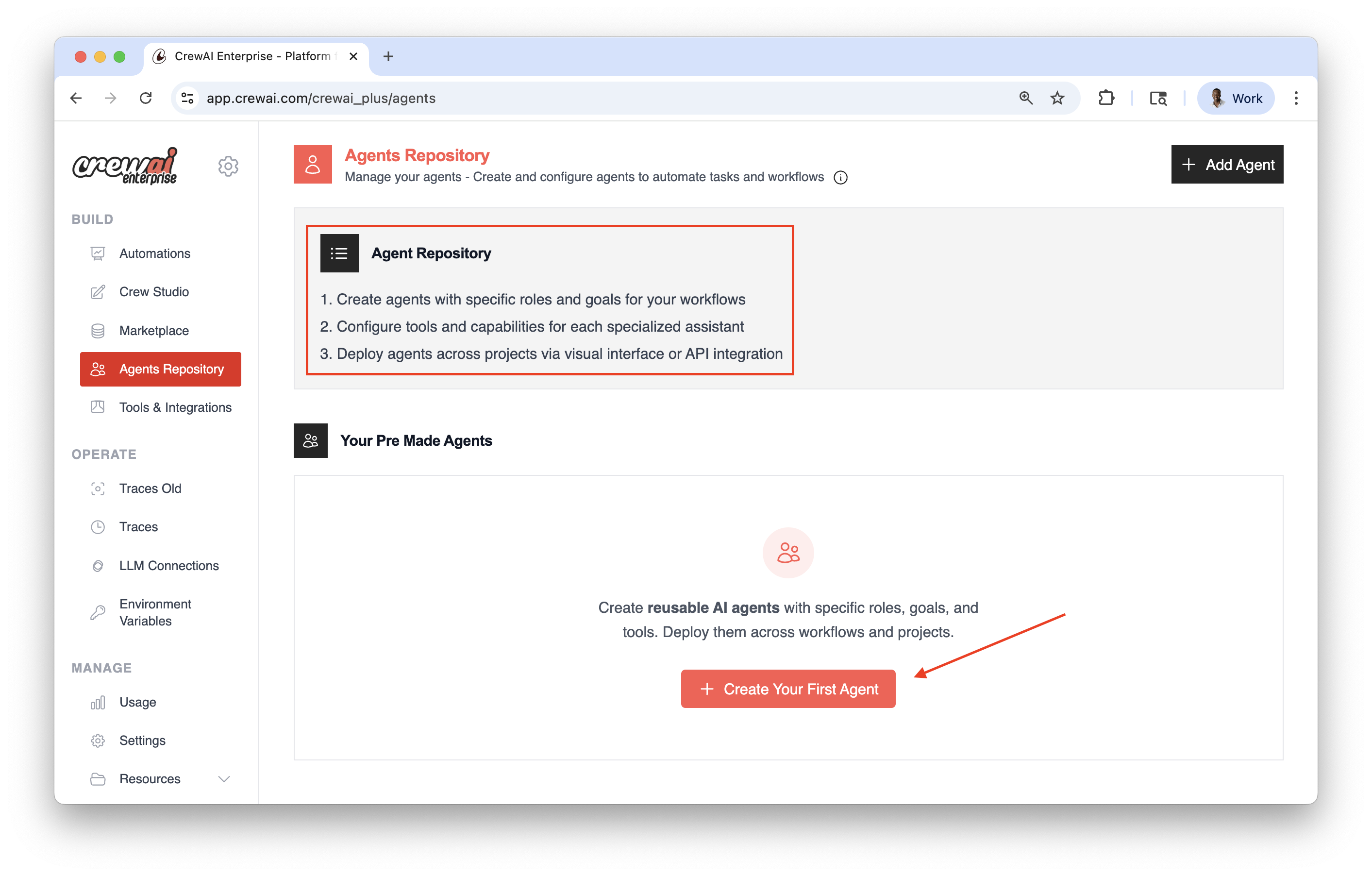 Agent Repositories
