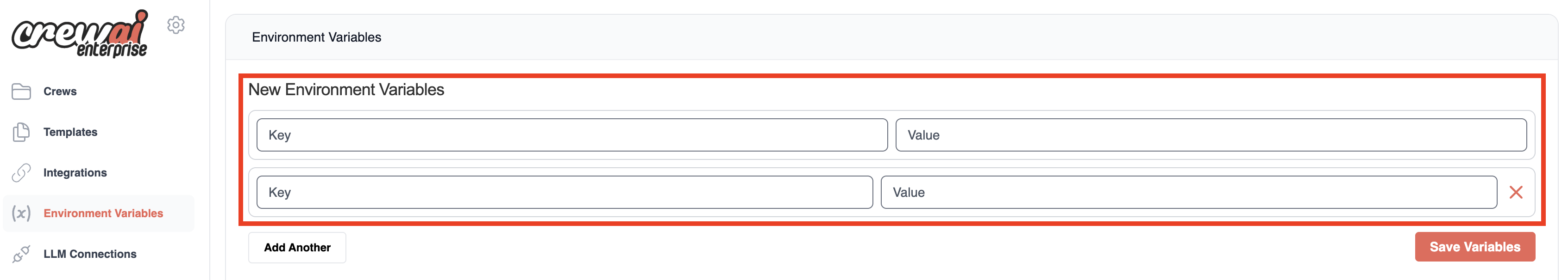 Set Environment Variables