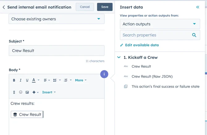 HubSpot Workflow 2