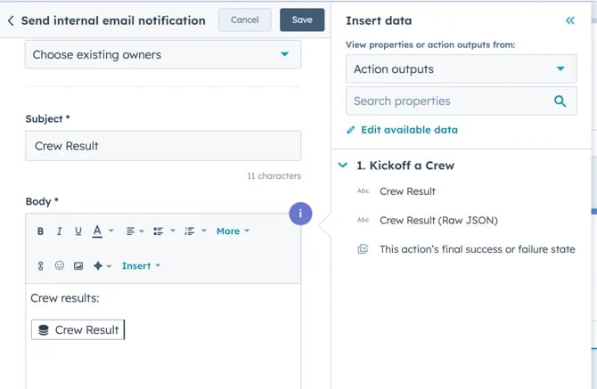 HubSpot Workflow 2