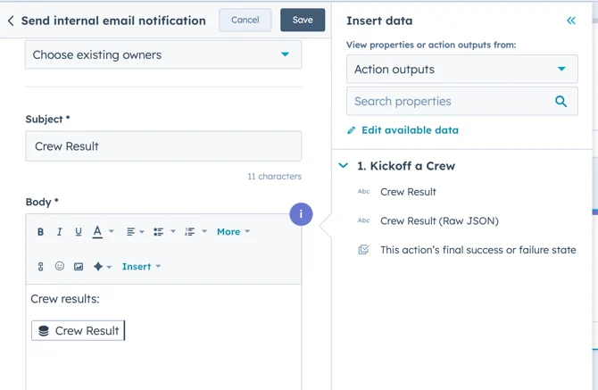 سير عمل HubSpot 2