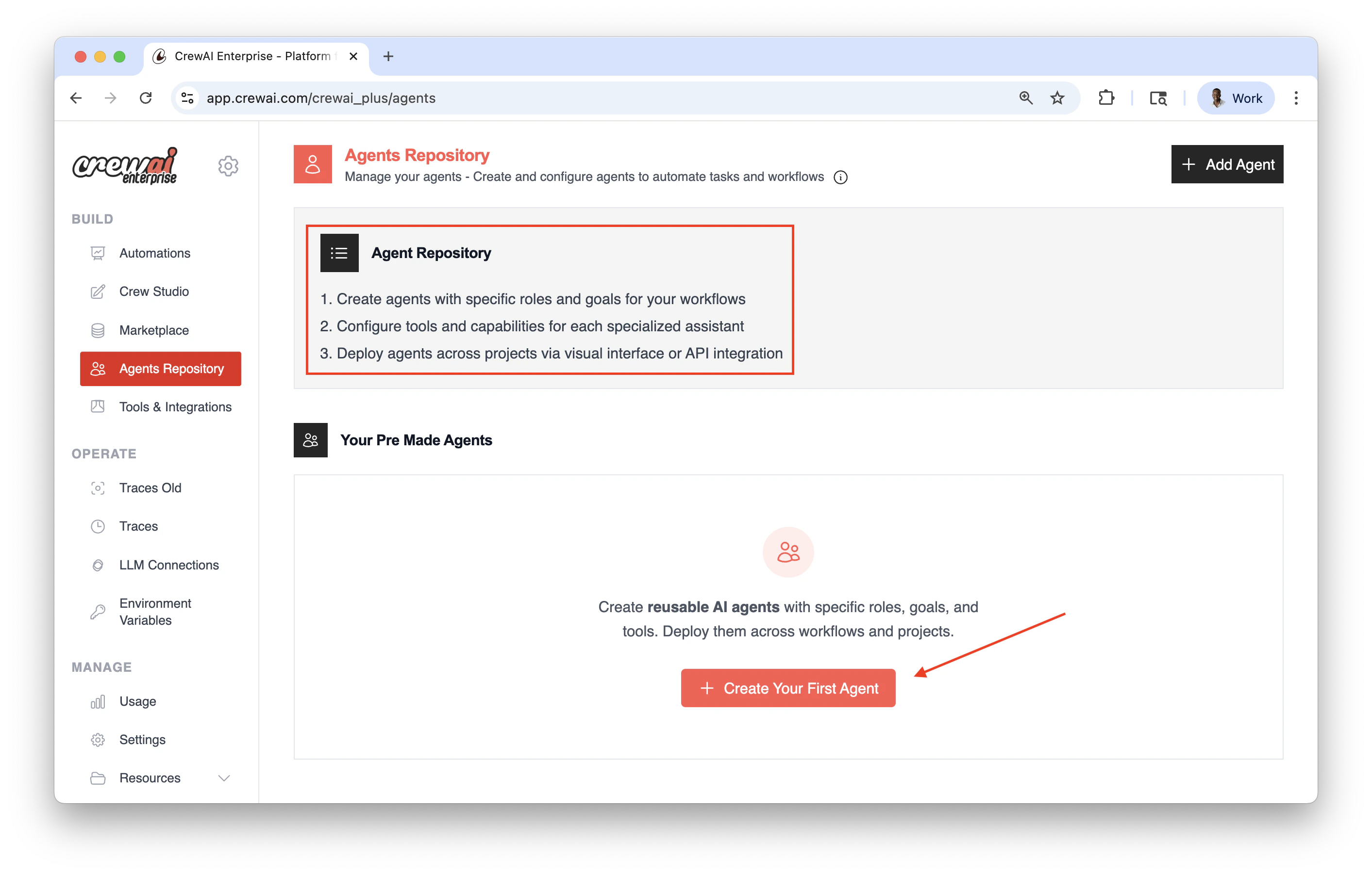 Agent Repositories