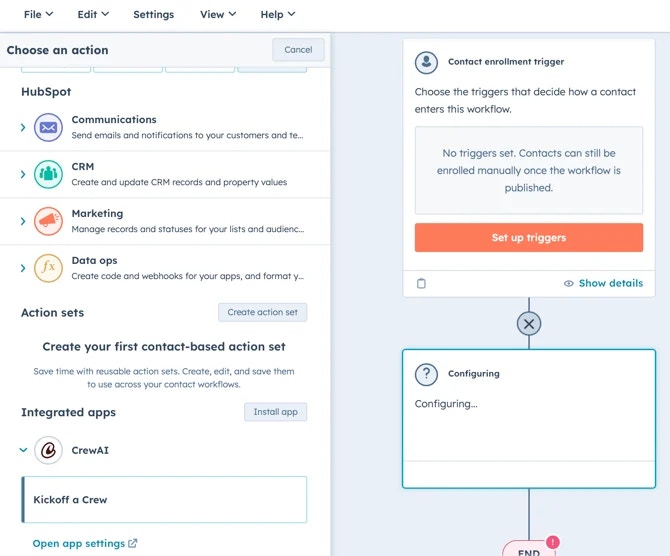 HubSpot Workflow 1