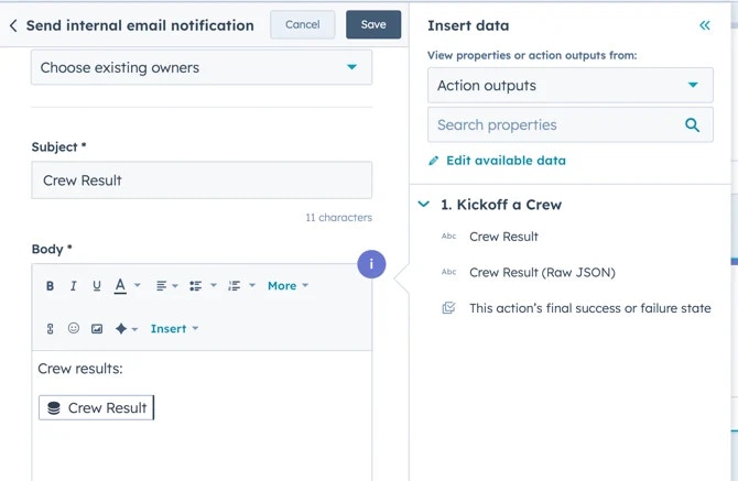 HubSpot Workflow 2