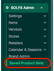 Creating and editing product sets screenshot 4