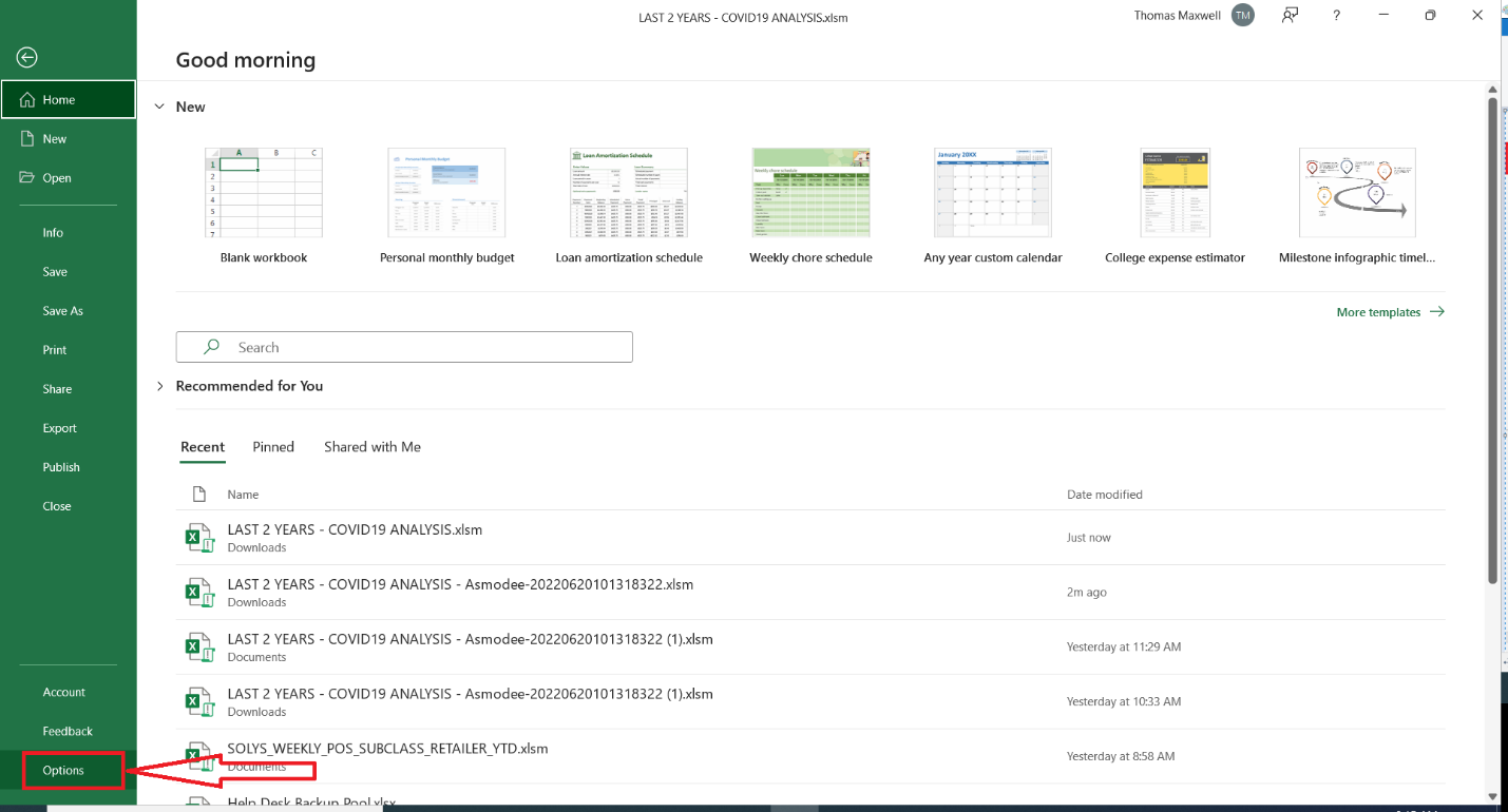 How to enable macros screenshot 2