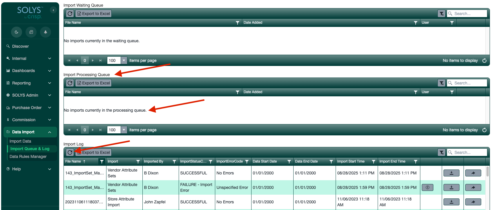 Importing store attributes (MSCs) screenshot 5
