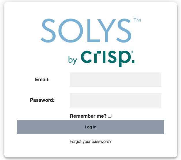 Logging in and changing your password screenshot 1