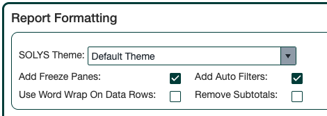 My personal settings screenshot 2