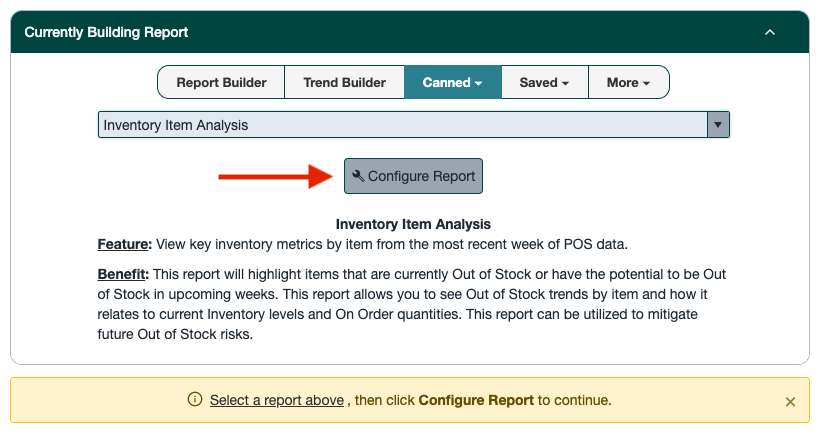 Saving and scheduling canned reports and scripts screenshot 1