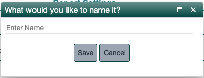 Saving and scheduling canned reports and scripts screenshot 3