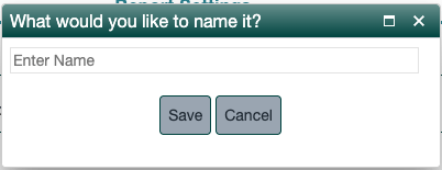 Saving and scheduling canned reports and scripts screenshot 3