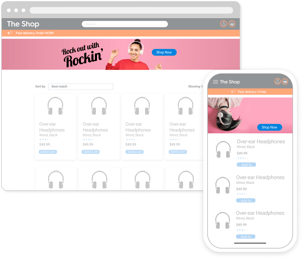 Example of the Display Panel Ad format