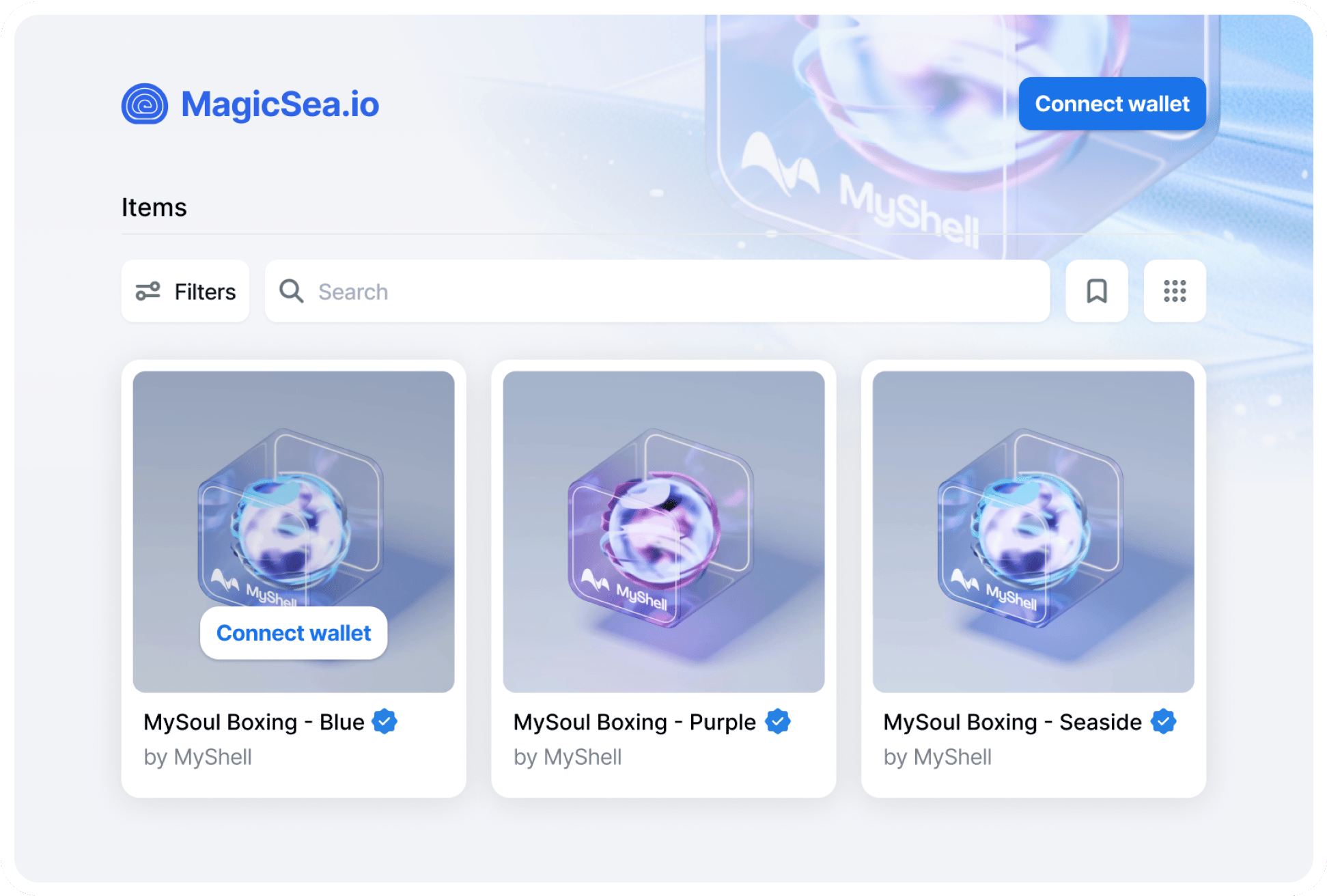 Custom web3app UI example