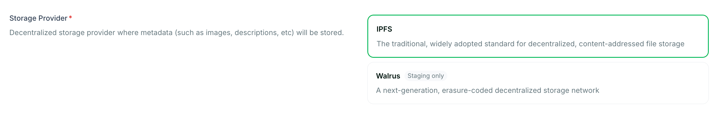 Storage Providers