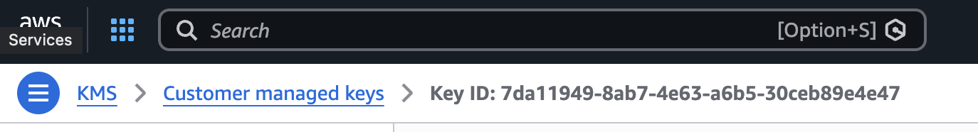 KMS Key ID