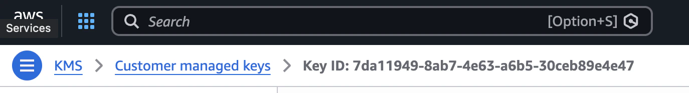 KMS Key ID