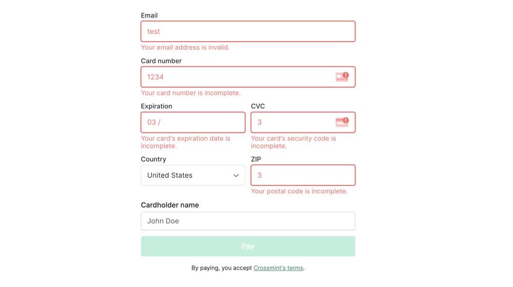 danger screenshot example