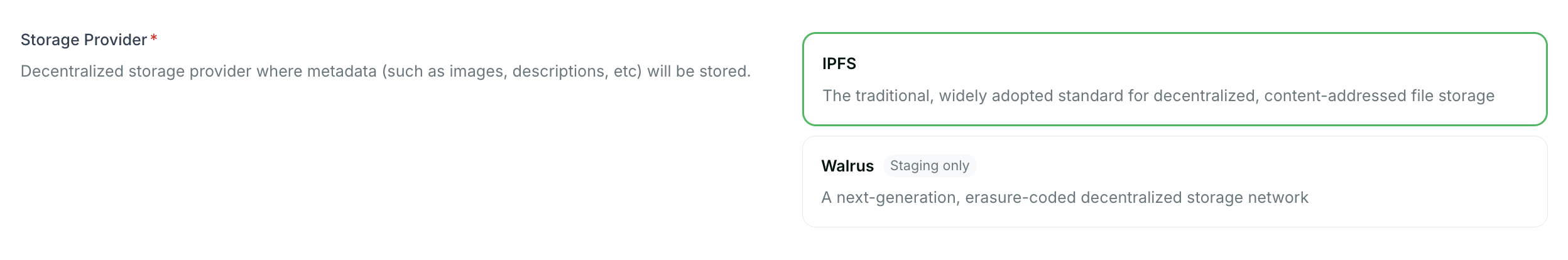 Storage Providers