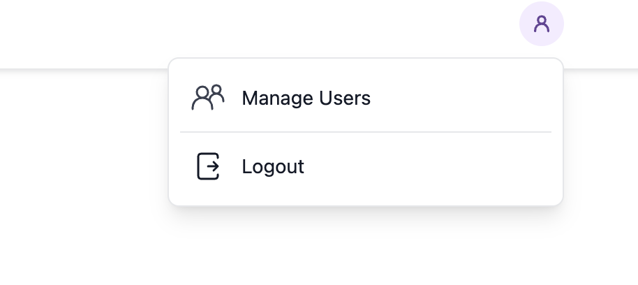Manage Users
