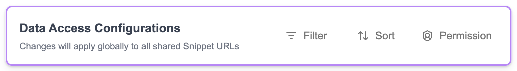 Data Access Config Pn