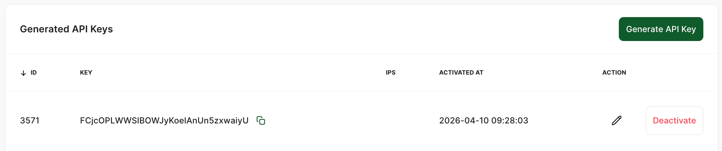 Api Keys Pic 2